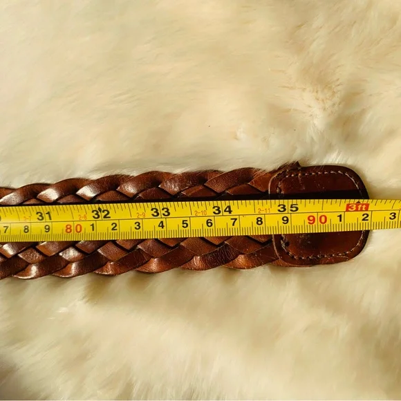 Italian Round Covered Buckle Butter Leather Soft Belts